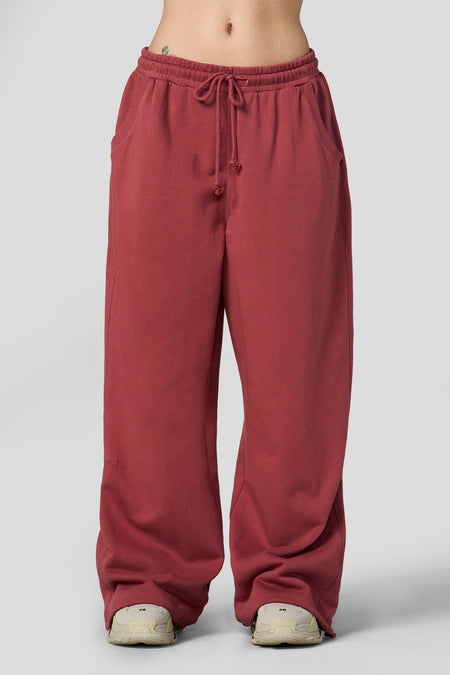 W2296 - Super Baggy Sweats - Rosewood
