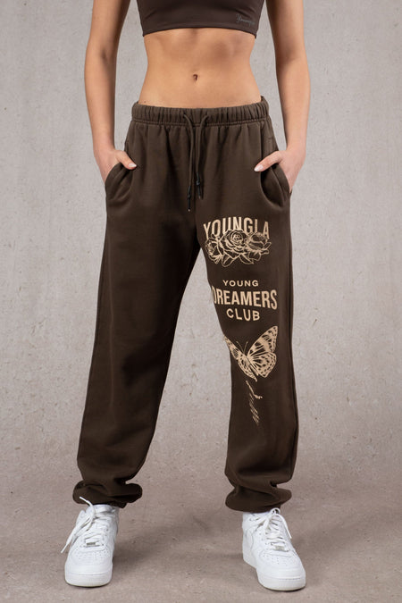 W211 - Dreamers Joggers - Brown Wash