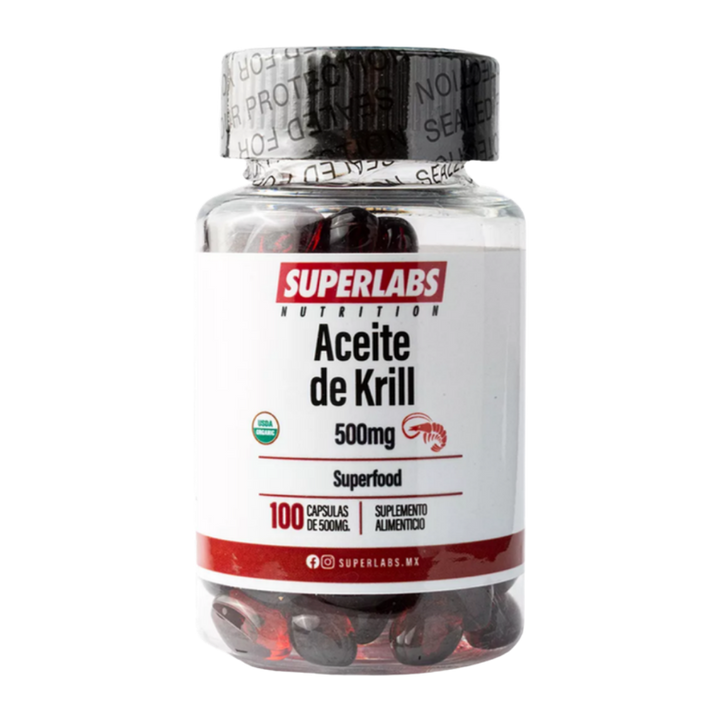 ACEITE DE KRILL 500MG 100 CAPSULAS