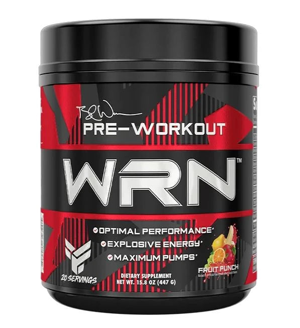 WRN PREWORKOUT 20 SERV FRUIT PUNCH