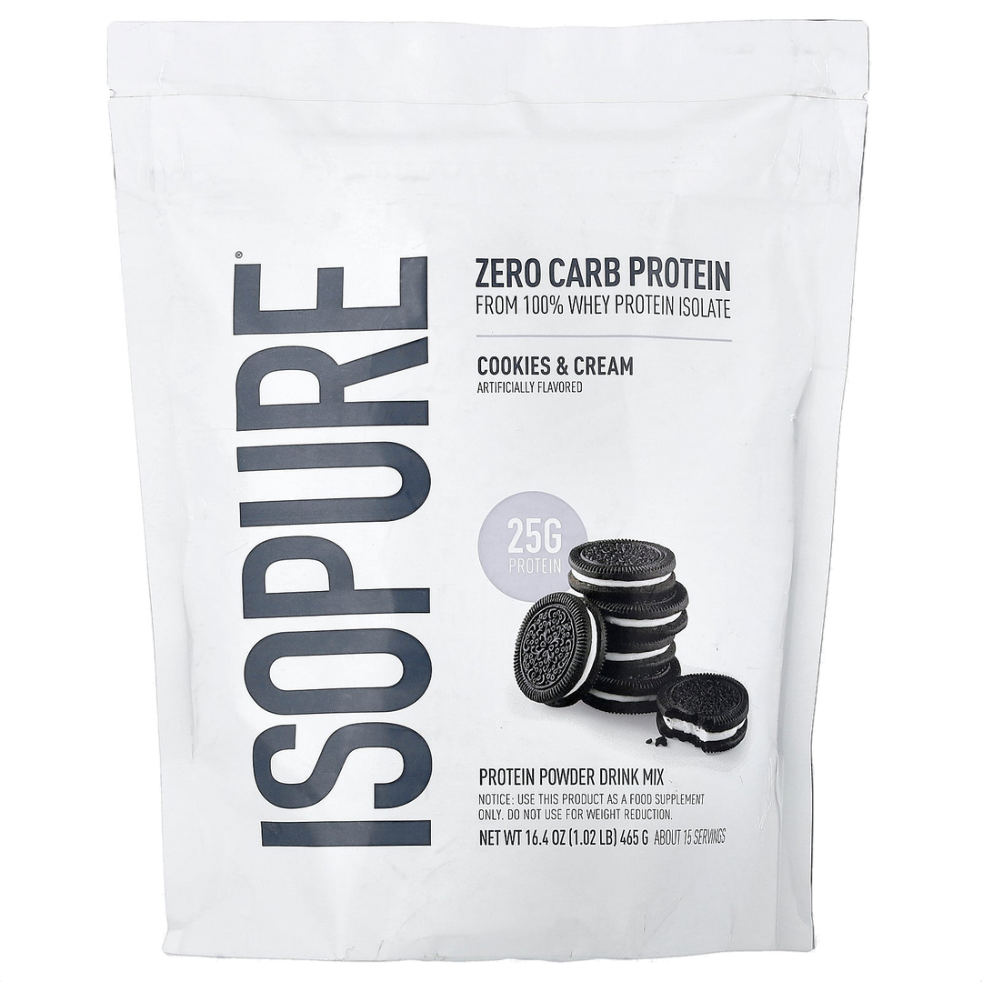 ISOPURE ZERO CARB 1 LB (480 grs)
