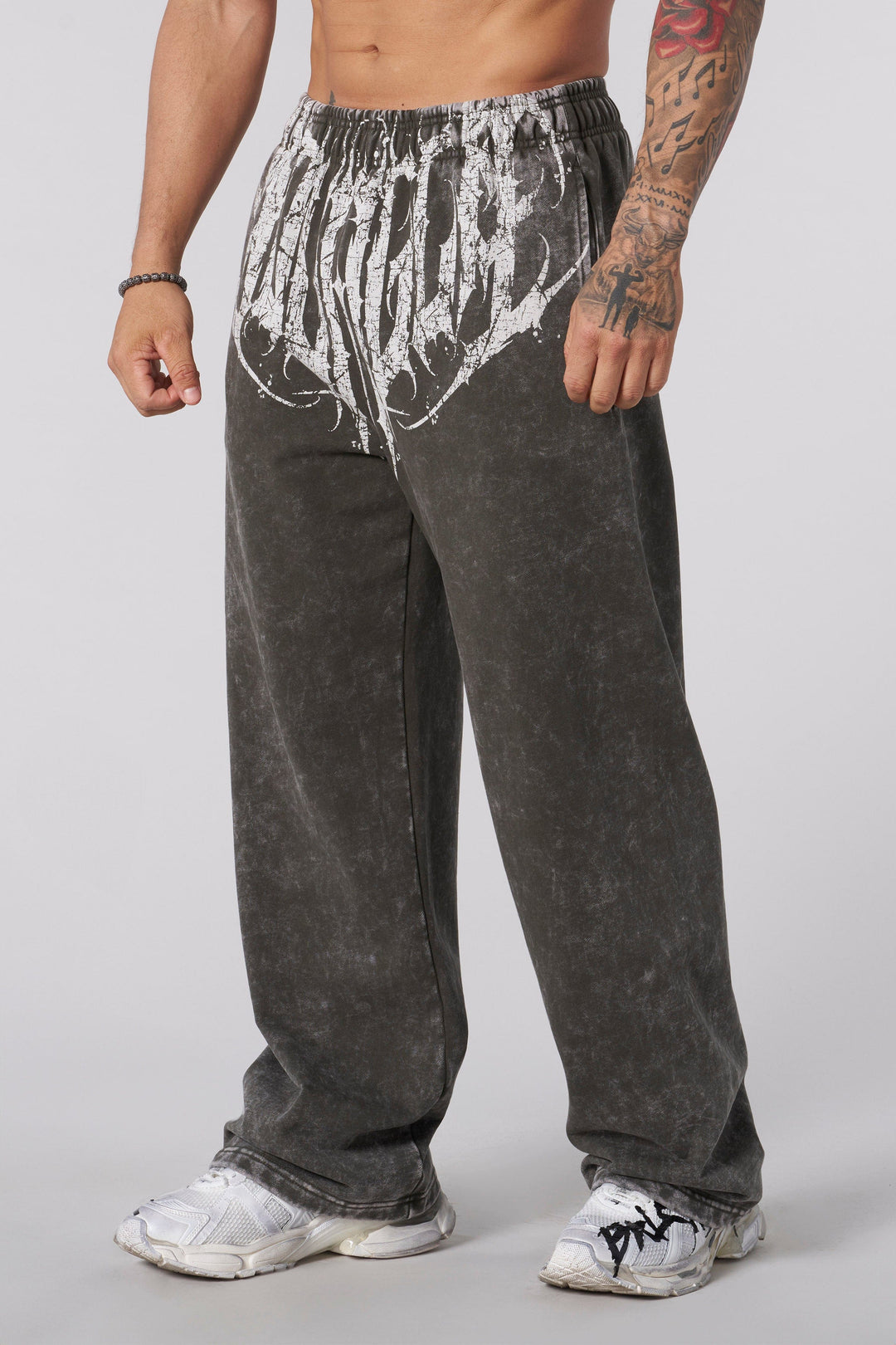 Dark Wave Joggers - Hunter Green Wash