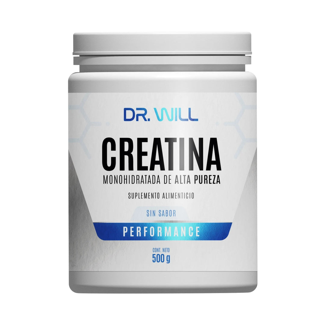 CREATINA MONOHIDRATADA ALTA PUREZA 500 GRS