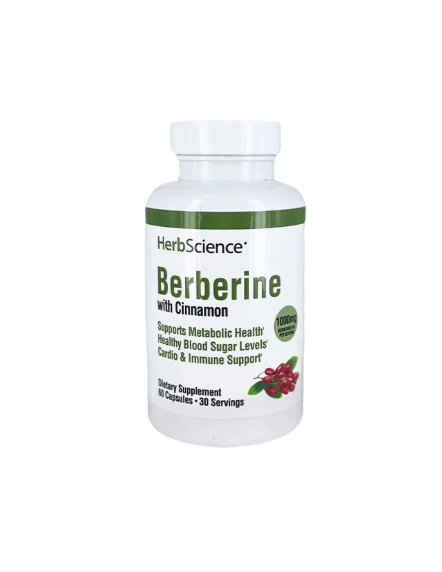 HS BERBERINE WHIT CINNAMON 1000MG 60 CAPS
