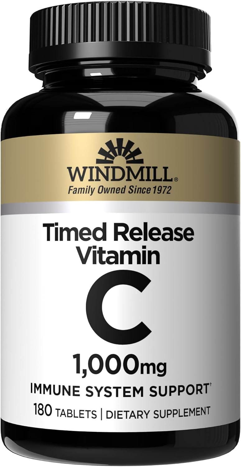 TIMED RELEASE VITAMINC 1000MG 180 TABS