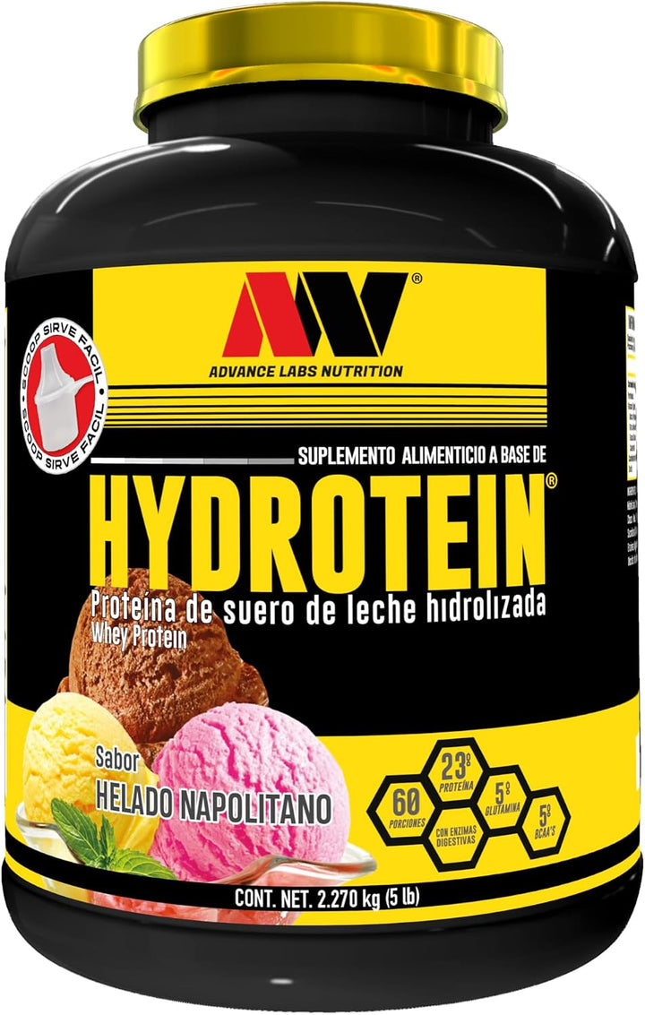 HYDROTEIN 5 LBS HELADO NAPOLITANO
