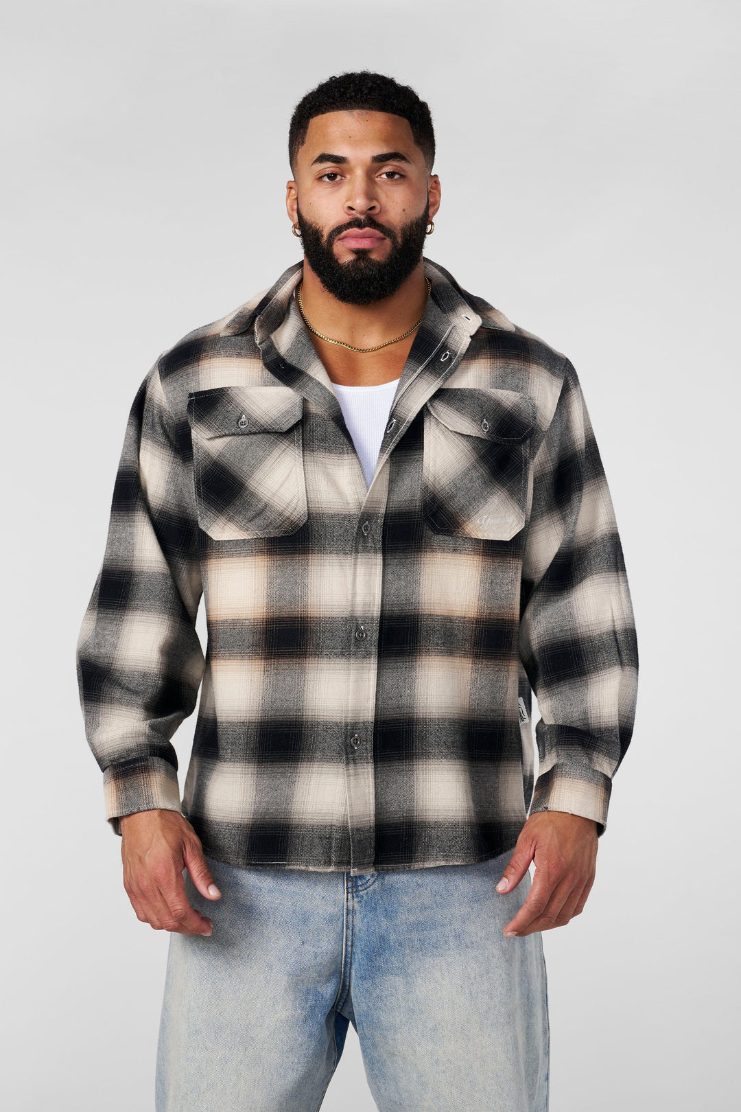 Americana Flannels - Black/White