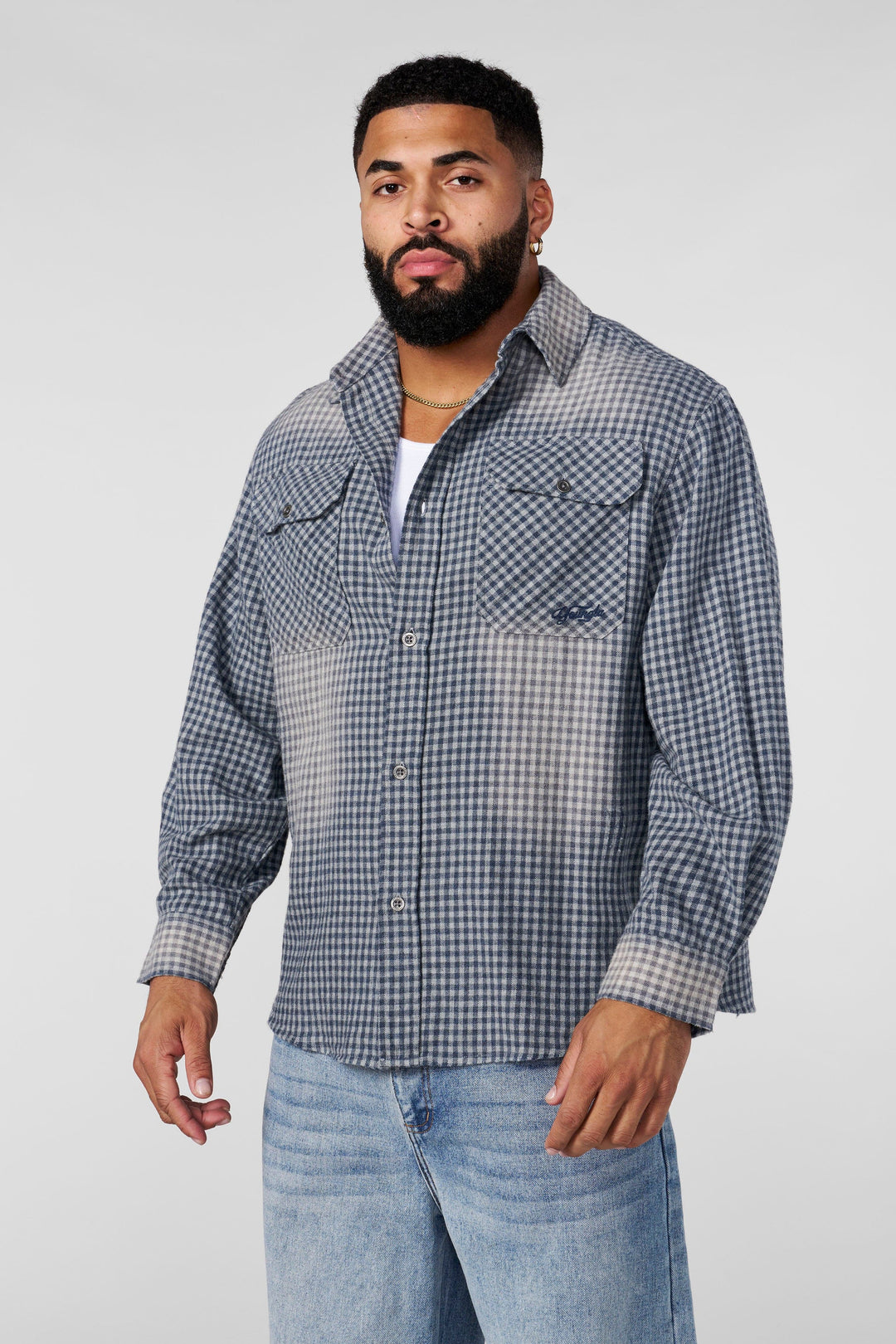 Americana Flannels - Grey Check