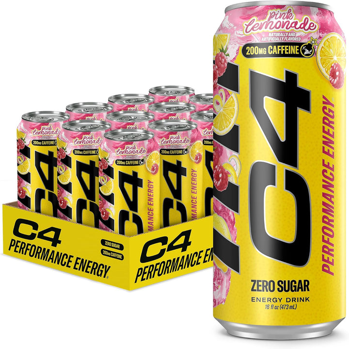 C4 ENERGY CRB 16OZ 12PK PINK LEMONADE