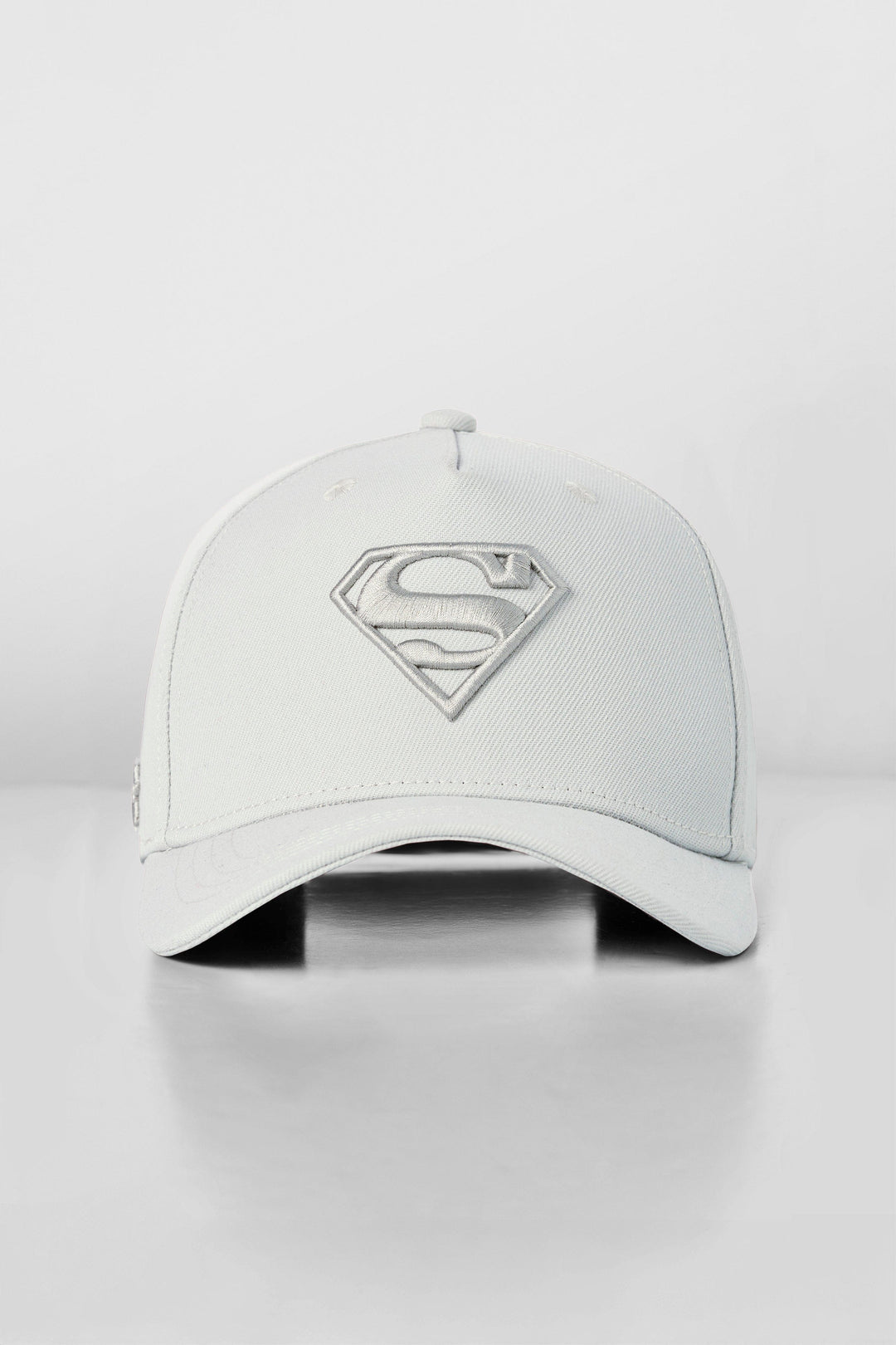 Superman Shield Hats - Light Grey
