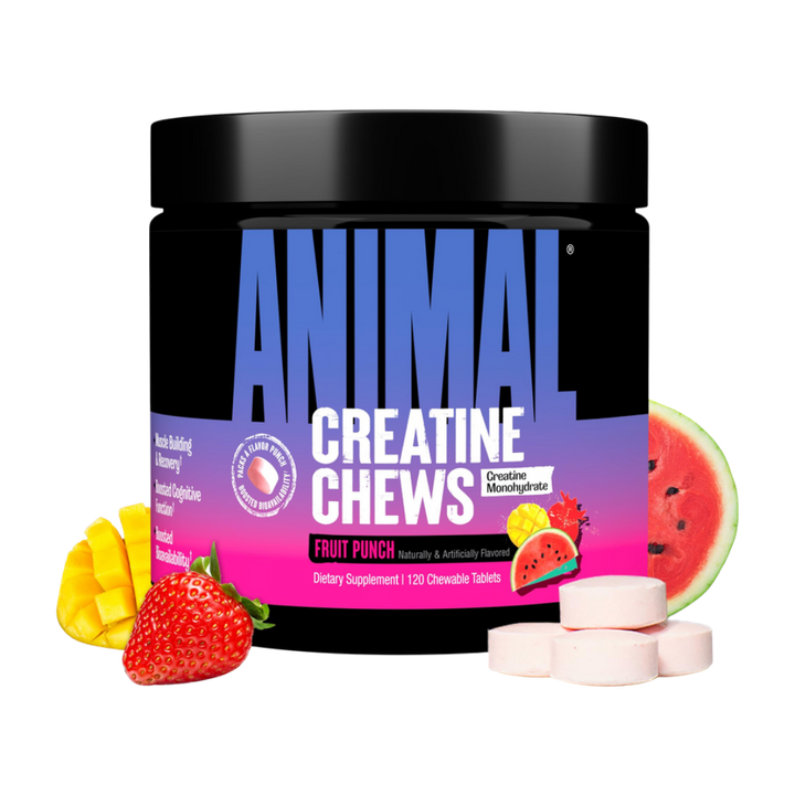 ANIMAL CHEWS CREATINE 120 TABLETS