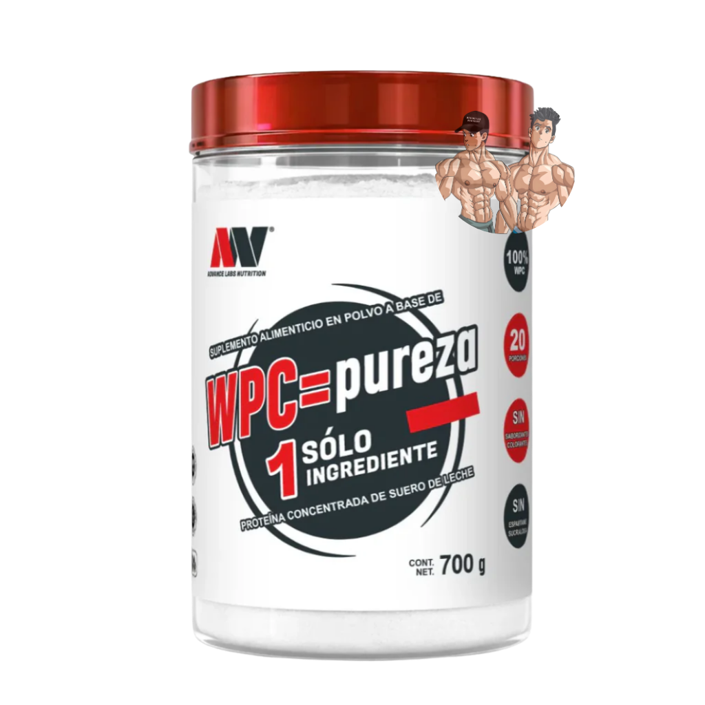 PUREZA WPC 1 SOLO INGREDIENTE 700 GRS
