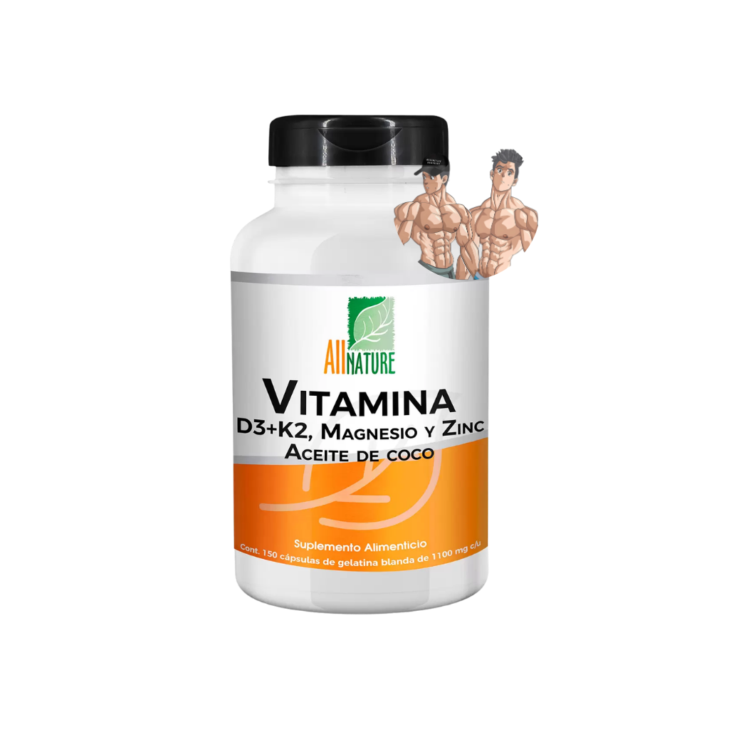VITAMINA D3 + K2 1100 MG 90 CAPS