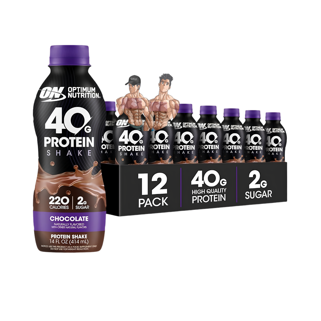 GOLD STD 40 GRS PROTEIN SHAKE 14OZ 12 PACK