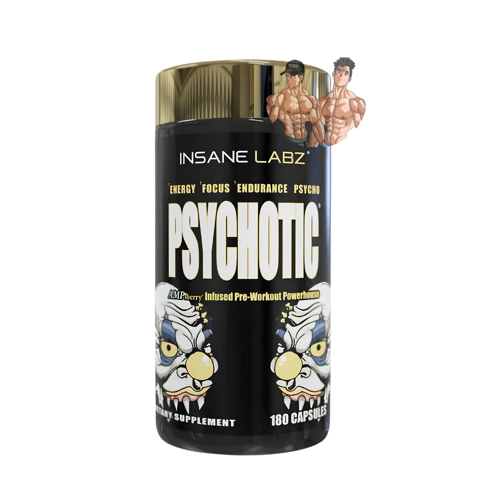 INSANE PSYCHOTIC GOLD 180 CAPSULES