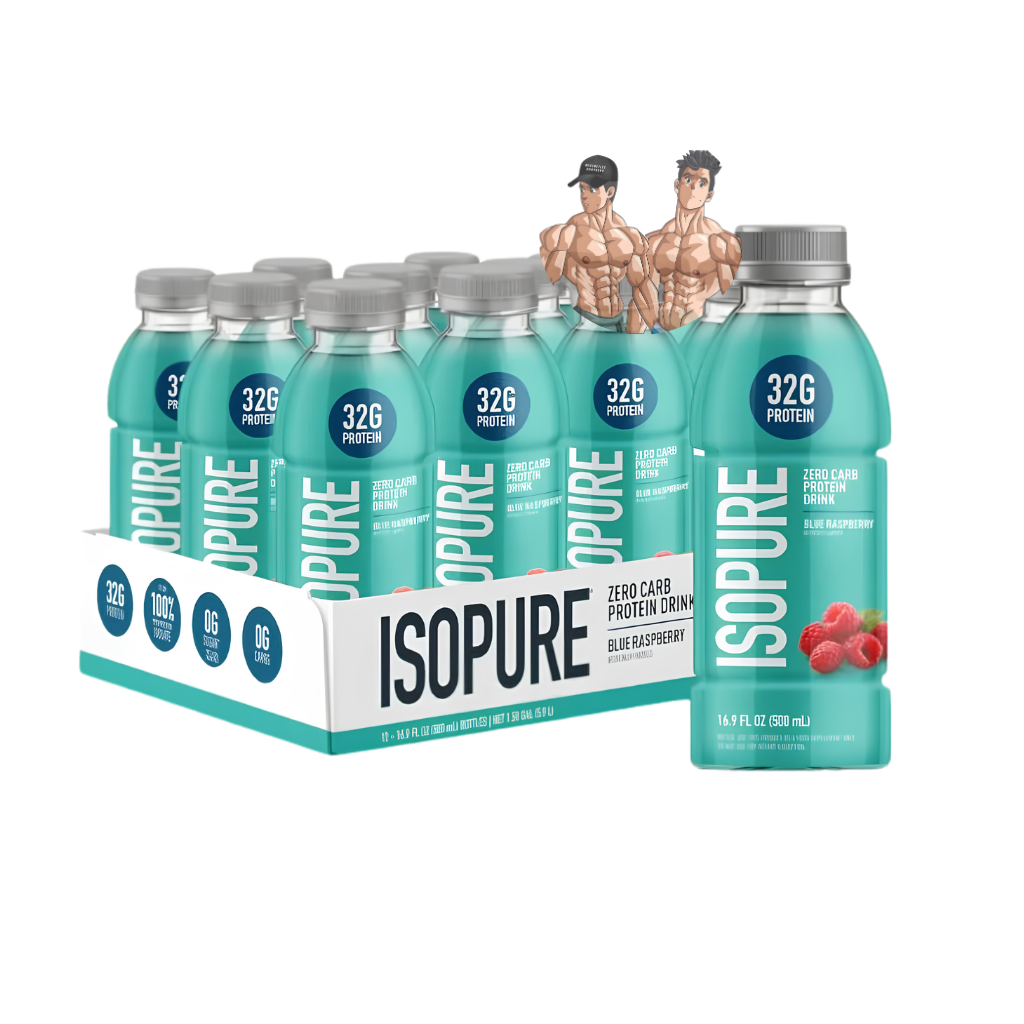ISOPURE ZERO CARB 500 ML 12 PACK