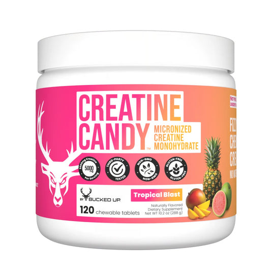 UP CREATINE CANDY 120 CHEWABLE TABLETS