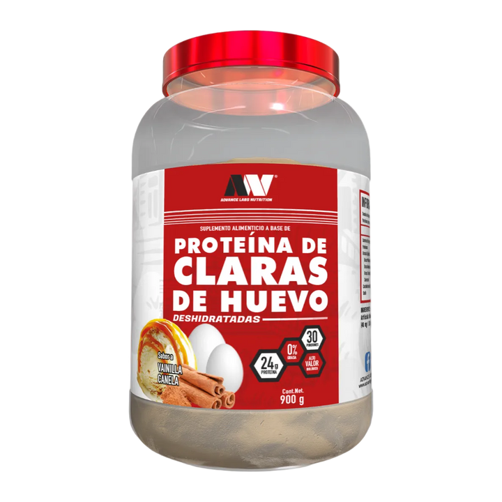 CLARAS DE HUEVO 900 GRS - VAINILLA CANELA