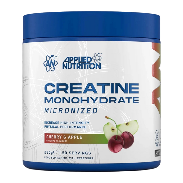 CREATINE MONOHYDRATE POWDER 250 GR - CHERRY & APPLE