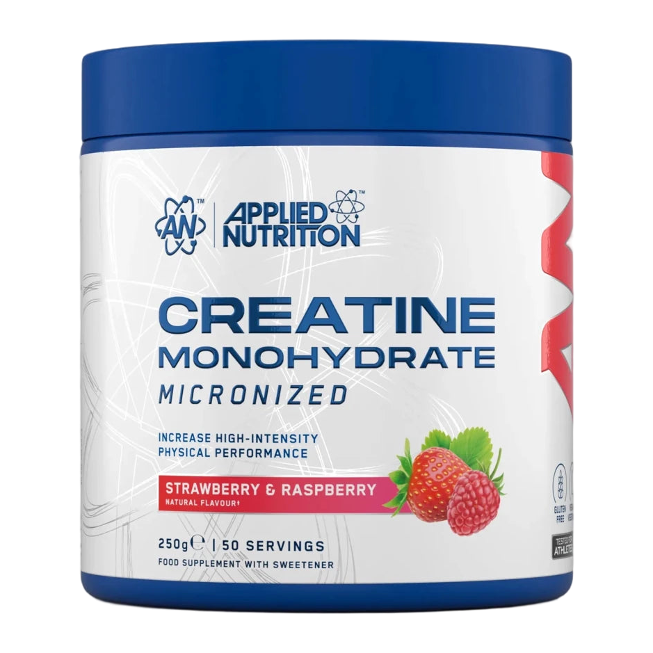 CREATINE MONOHYDRATE POWDER 250 GR - STRAWBERRY & RASPBERRY