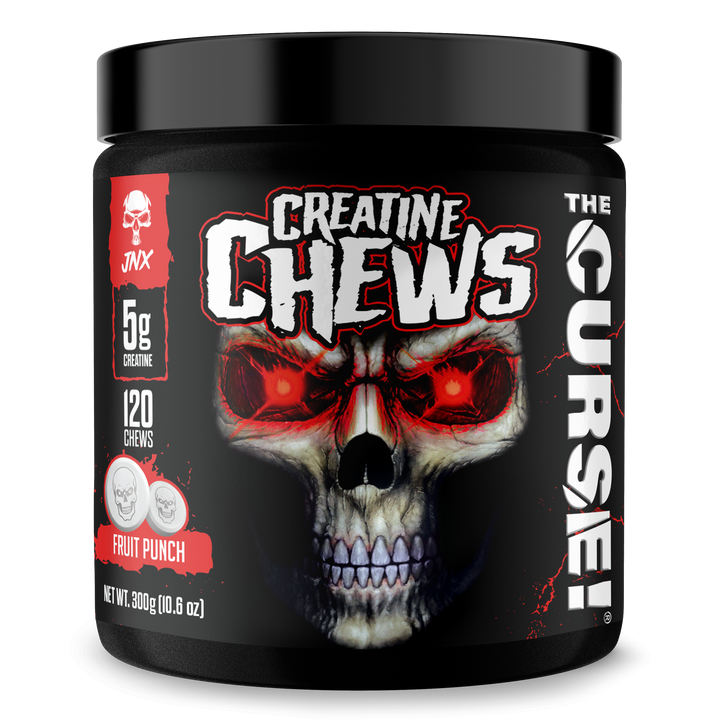 THE CURSE CREATINE CHEWS 120 CHEWS FRUIT PUNCH