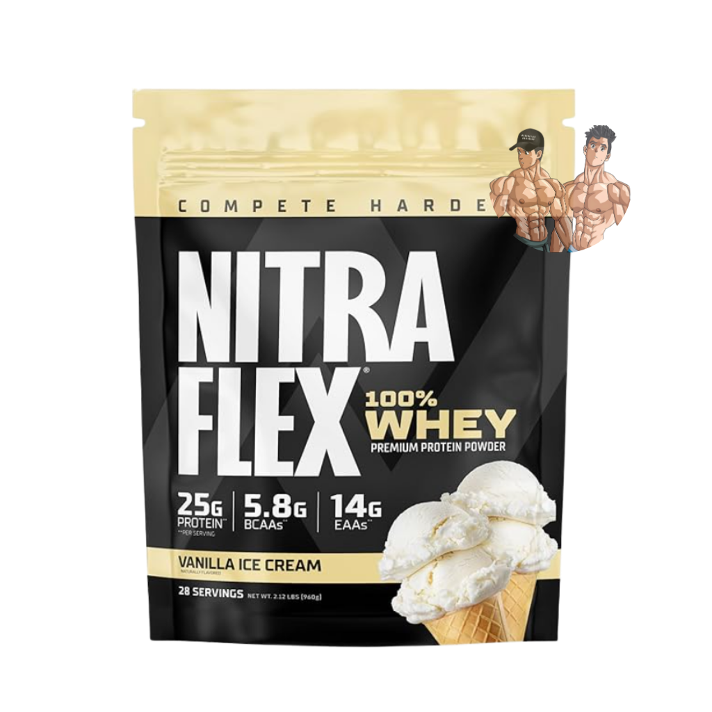 NITRAFLEX 100% WHEY 2.27 LB (28 SERV)