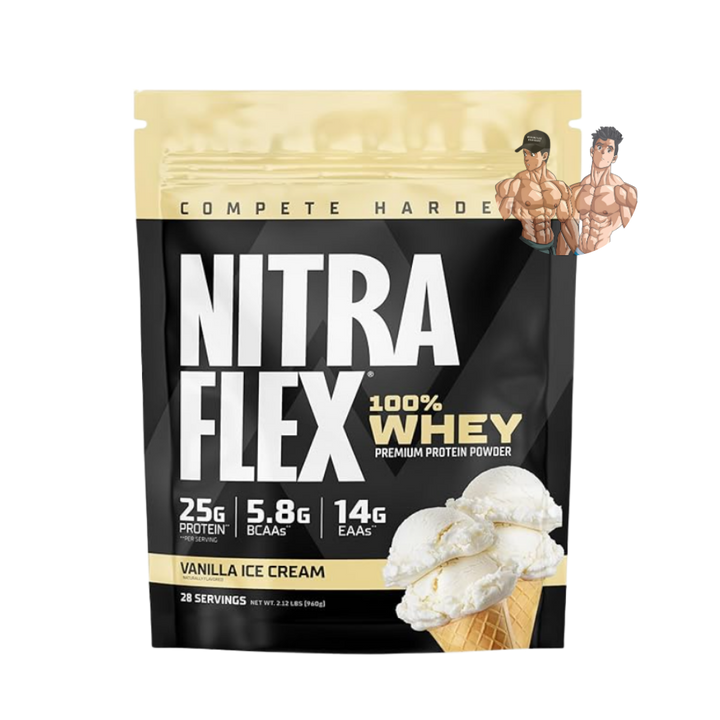 NITRAFLEX 100% WHEY 2.27 LB (28 SERV)
