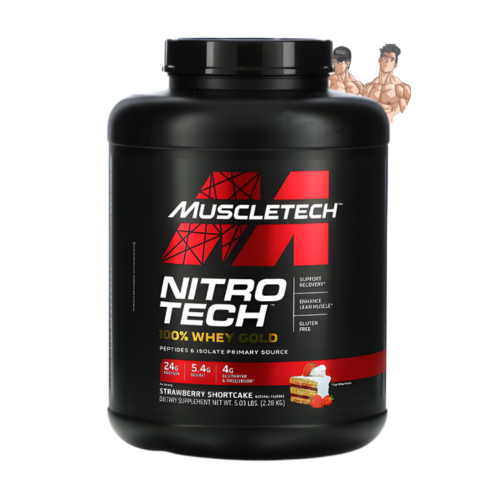 NITRO-TECH WHEY GOLD 5.03 LBS