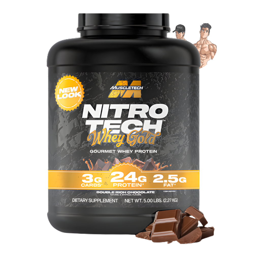NITRO-TECH WHEY GOLD 5.03 LBS