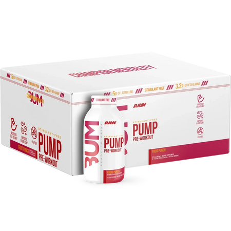 CBUM PUMP RTD PWO NO STIM 12 OZ/ 12 PACK