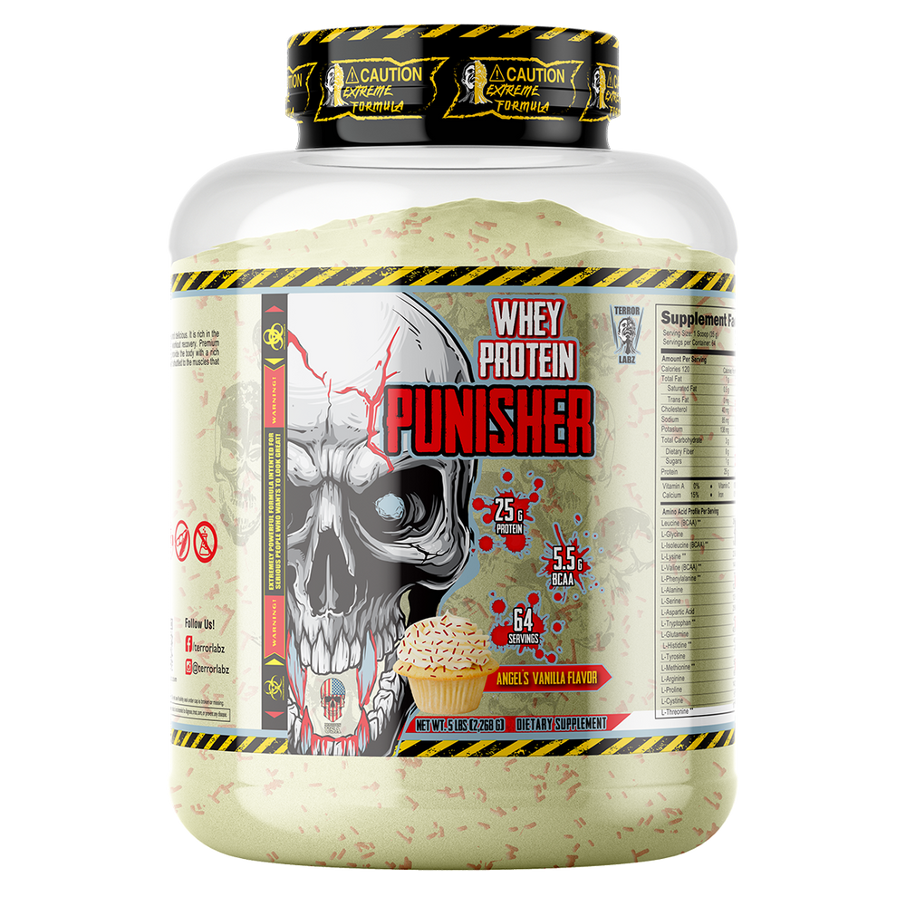 WHEY PROTEIN PUNISHER 5 LBS - VAINILLA