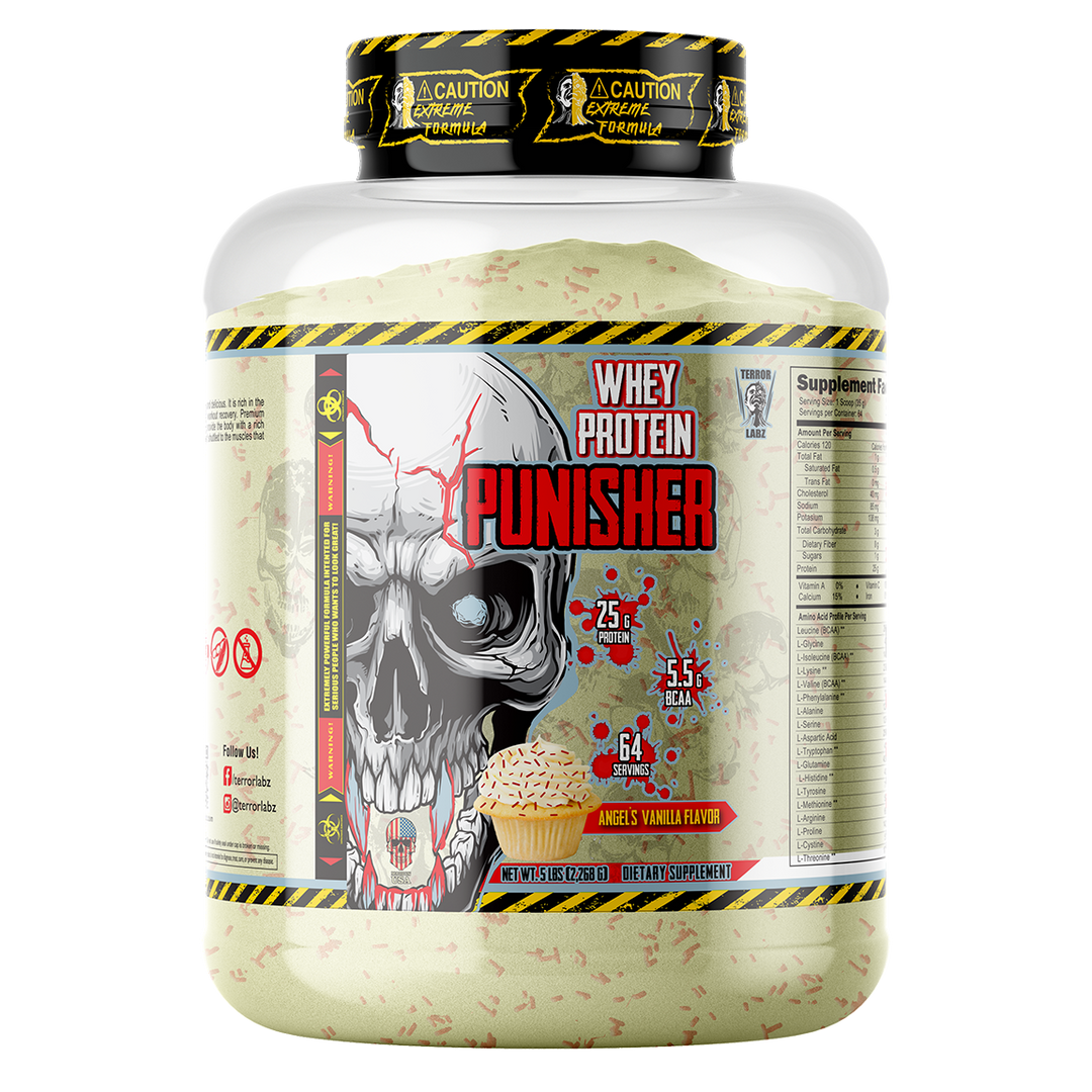 WHEY PROTEIN PUNISHER 5 LBS - VAINILLA
