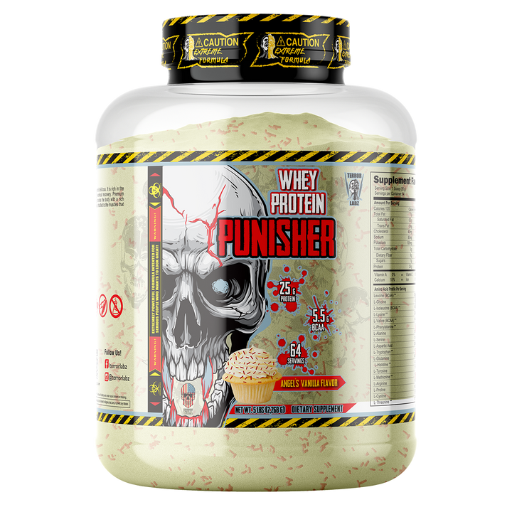 WHEY PROTEIN PUNISHER 5 LBS - VAINILLA