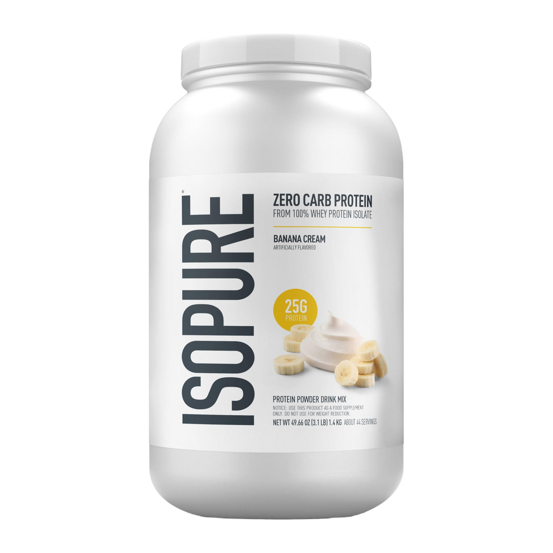 ISOPURE ZERO CARB 3 LB - BANANA CREAM