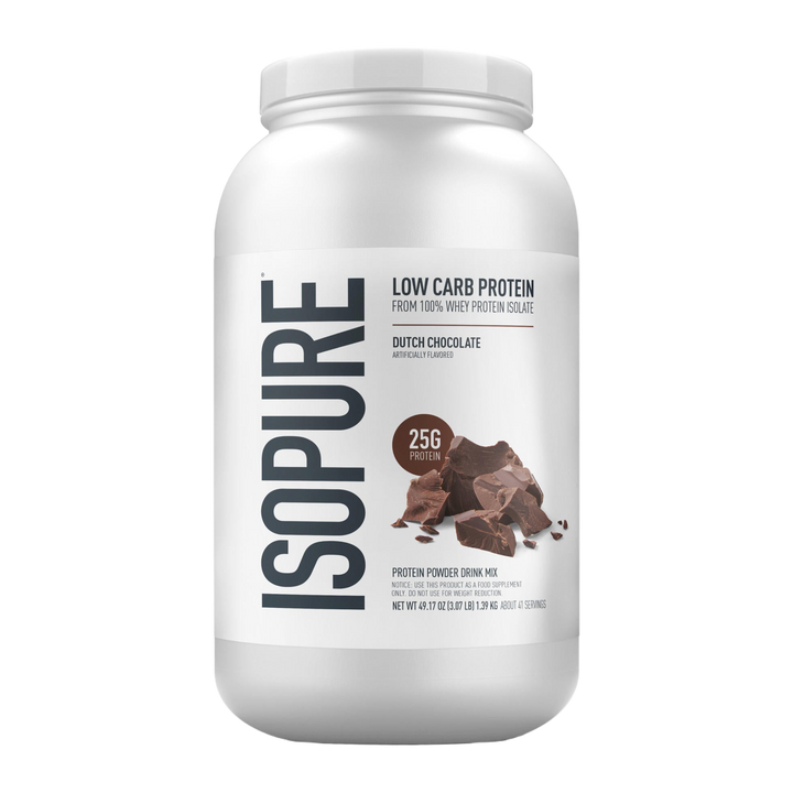 ISOPURE LOW CARB 3 LB - DUTCH CHOCOLATE