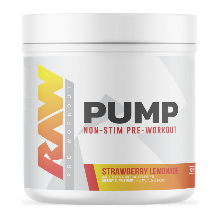 PUMP 40 SERV NON-STIM - STRAWBERRY LEMONADE