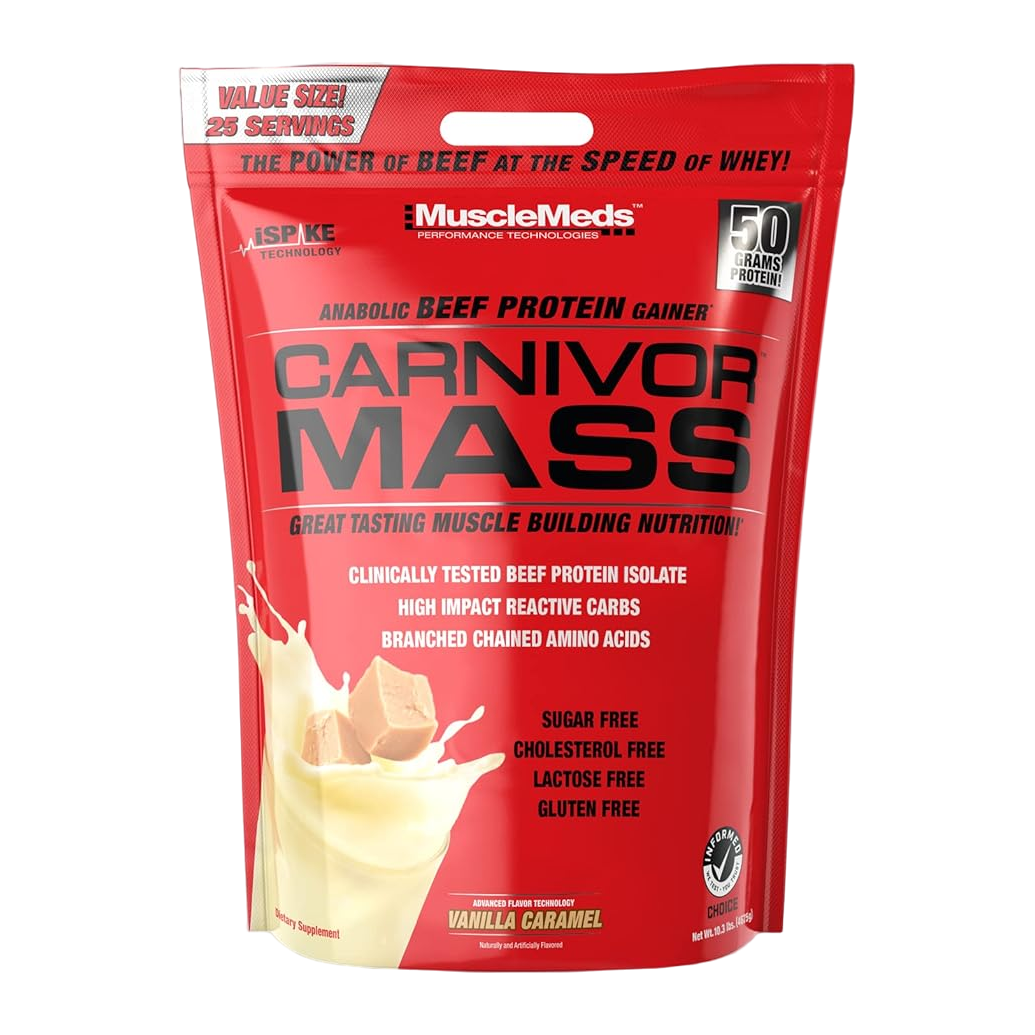 CARNIVOR MASS 10 LB (BOLSA) - VAINILLA CARAMEL