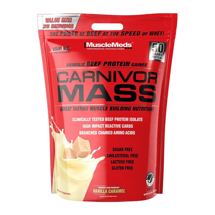 CARNIVOR MASS 10 LB (BOLSA) - VAINILLA CARAMEL