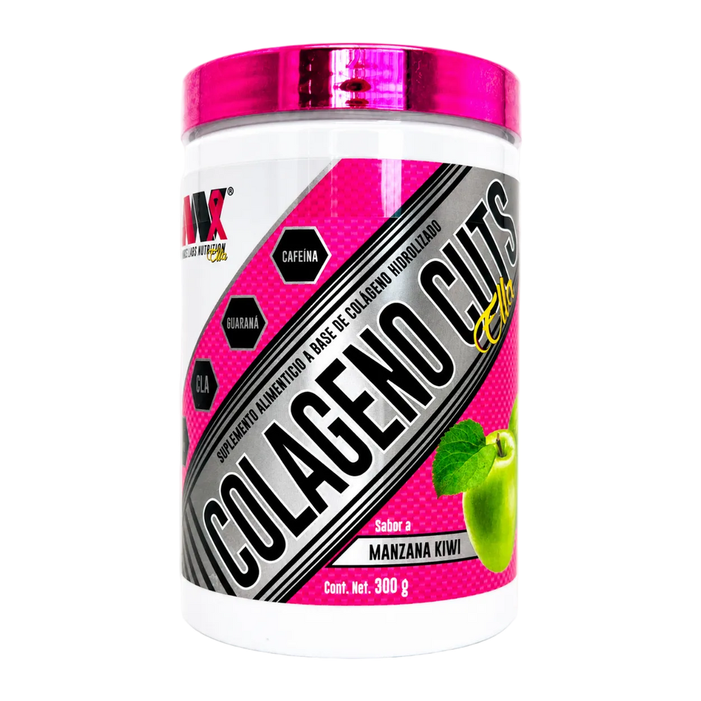 COLAGENO HIDROLIZADO ELLA CUTS 300 GRS - MANZANA KIWI