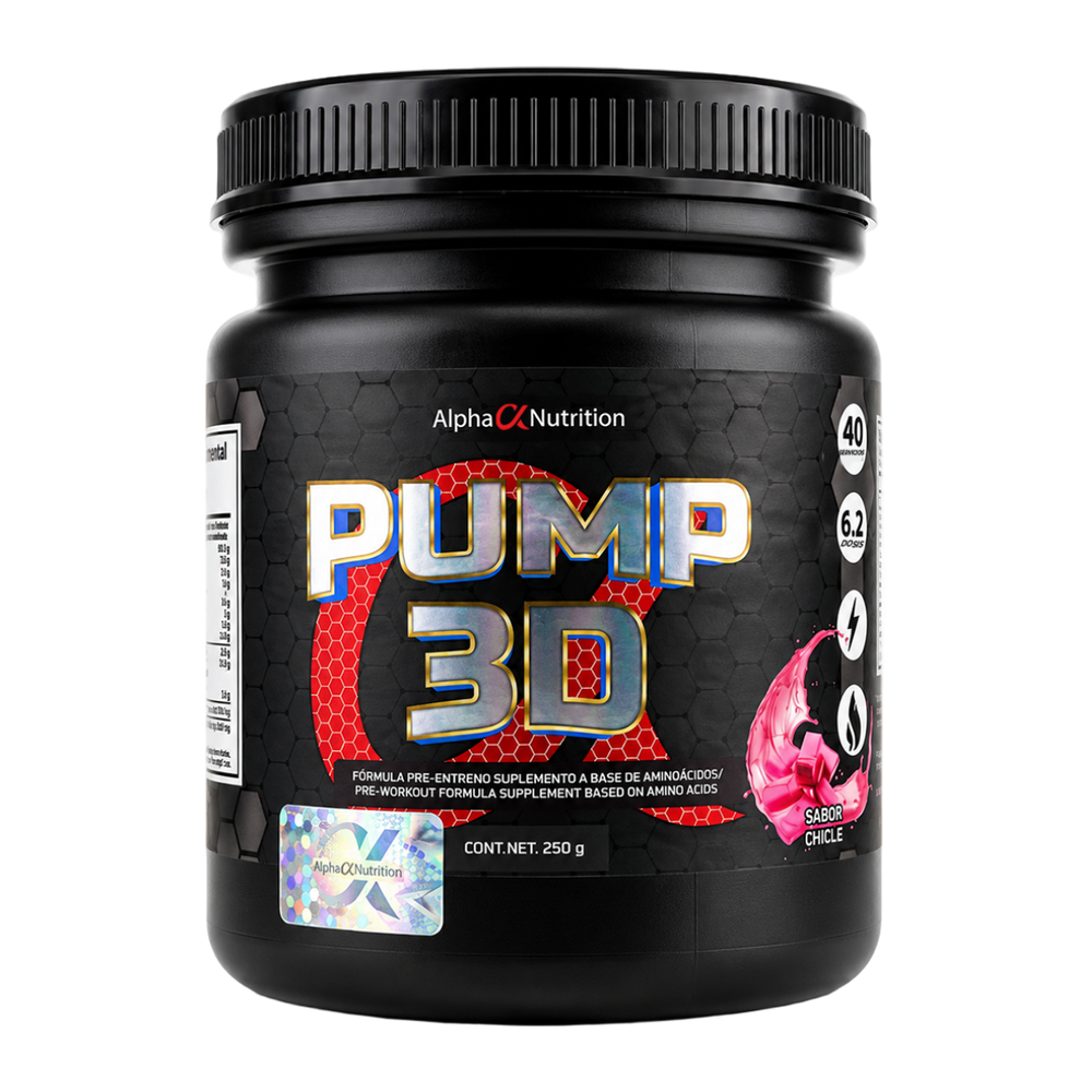 PUMP 3D 250 GRS - CHICLE