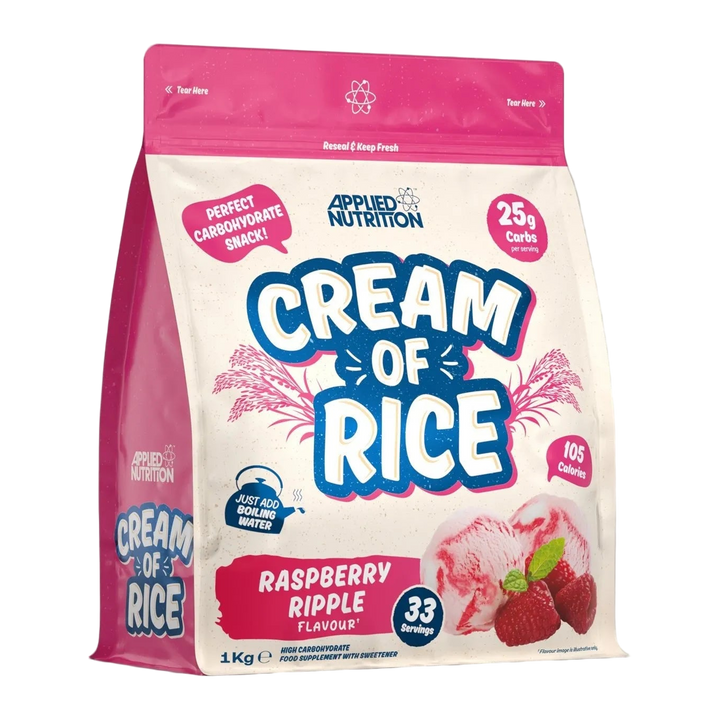 CREAM OF RICE 1KG - RASPBERRY RIPPLE