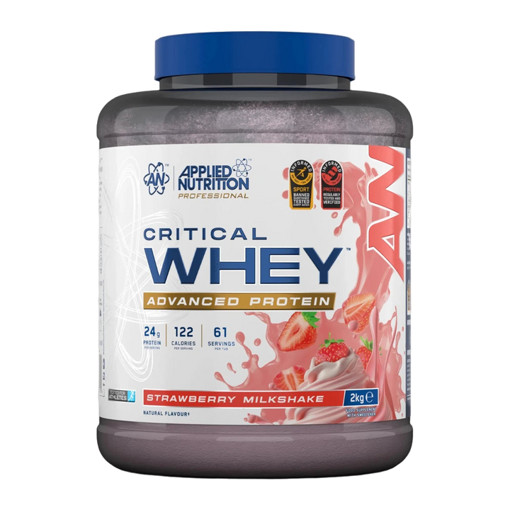 CRITICAL WHEY 2 KG - STRAWBERRY MILKSHAKE