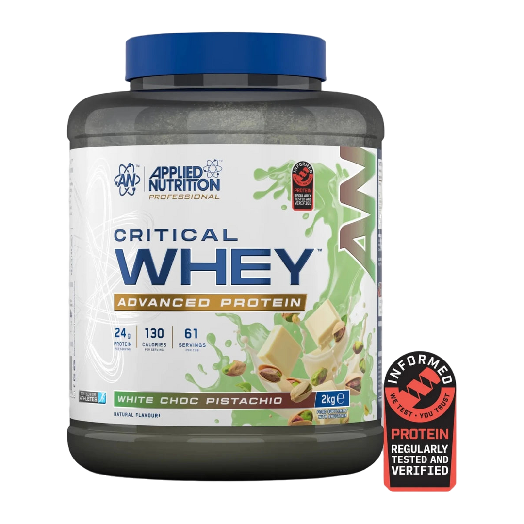CRITICAL WHEY 2 KG - WHITE CHOC PISTACHIO