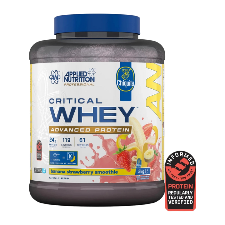 CRITICAL WHEY 2 KG - CHIQUITA BANANA STRAWBERRY SMOOTHIE