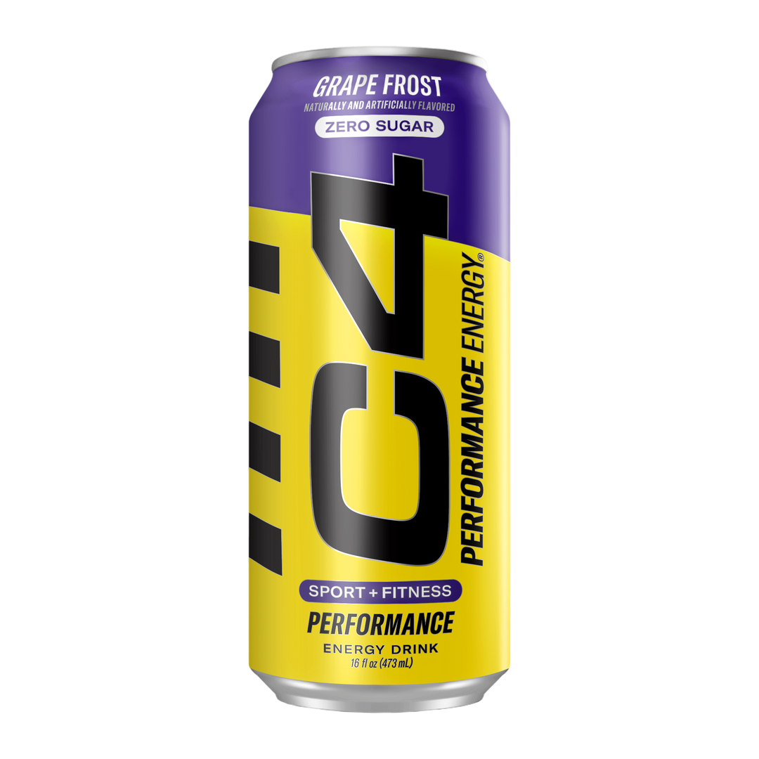 C4 ENERGY CRB 16OZ 12PK - GRAPE FROST