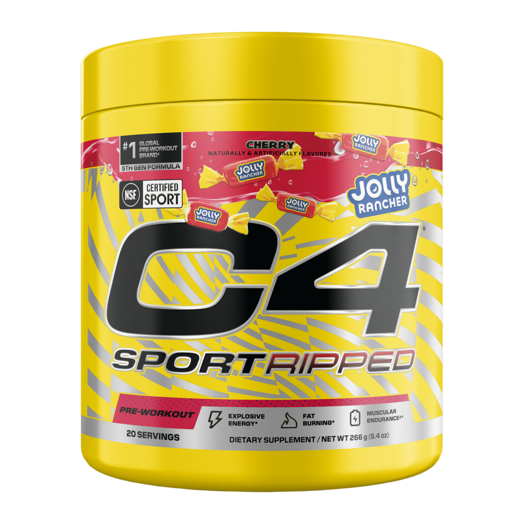 C4 SPORT RIPPED 20 SERV - CHERRY JOLLY RANCHER