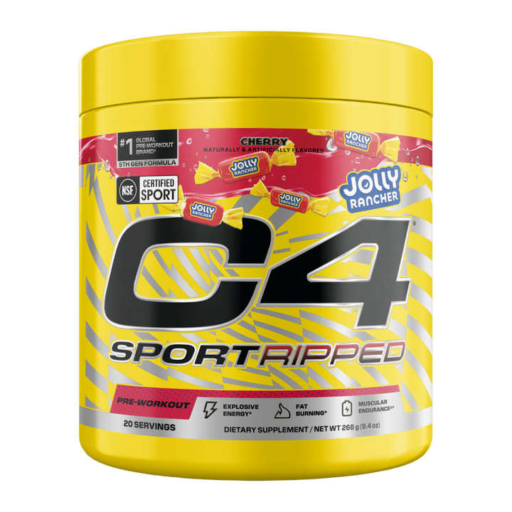 C4 SPORT RIPPED 20 SERV - CHERRY JOLLY RANCHER