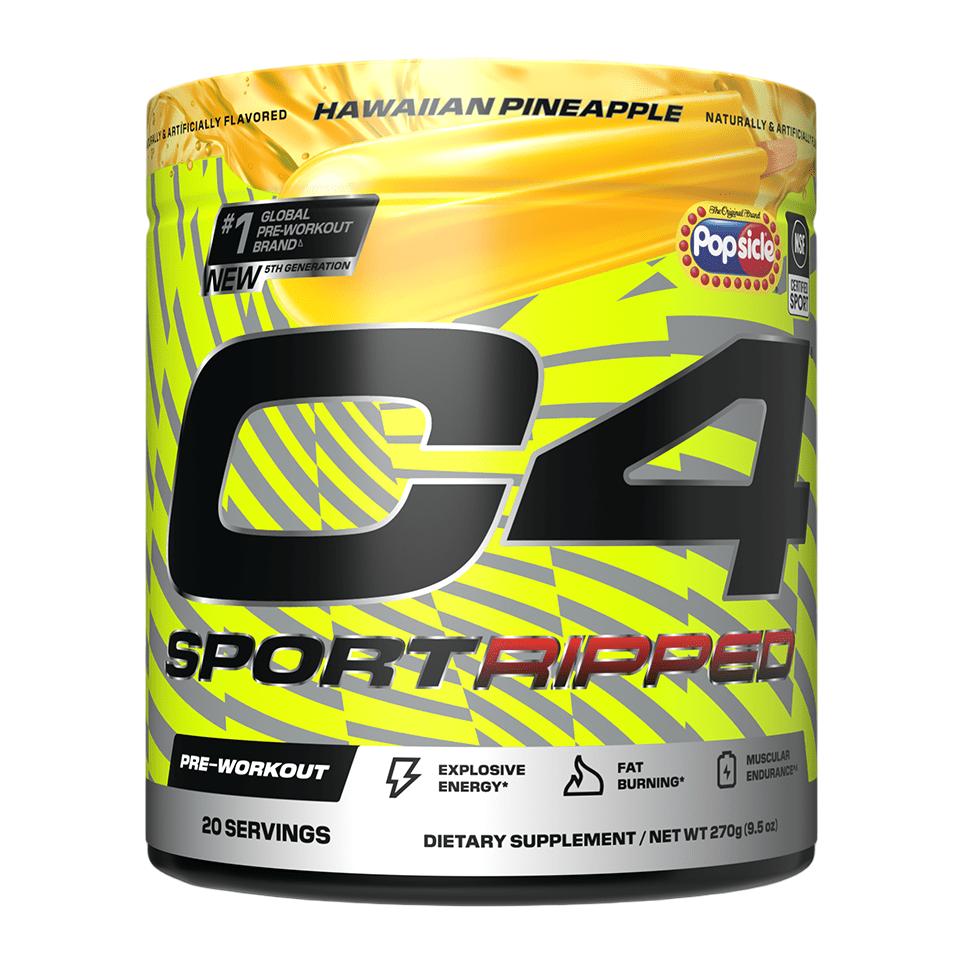 C4 SPORT RIPPED 20 SERV - POPSICLE HAWAIIAN PINEAPPLE