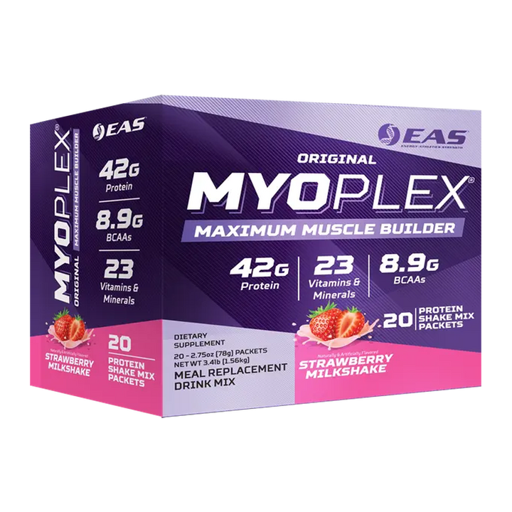 MYOPLEX ORIGINAL 20 PACK - STRAWBERRY MILKSHAKE