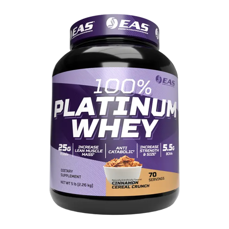 PLATINUM WHEY 5 LBS - CINNAMON CEREAL CRUNCH